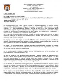 Informe Diagnostico De Quinto Grado Primaria Descargar - PDF