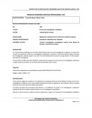 PRODUCTO: RESUMENES ANALÍTICOS ESPECIALIZADOS - RAE.