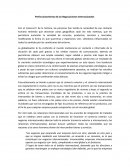 Perfeccionamiento de las Negociaciones Internacionales.