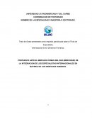 PROPUESTA ANTE EL MERCADO COMUN DEL SUR (MERCOSUR) DE LA INTEGRACION DE LOS ESPECIALISTAS INTERNACIONALES EN MATERIA DE LOS DERECHOS HUMANOS..