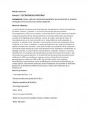 Practica 8. “ELECTROFORESIS DE PROTEÍNAS.