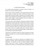 Las malas relaciones familiares.