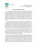Ensayo: El futuro de la psicología en México.