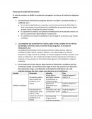 Pautas para el análisis del instrumento.