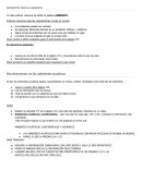 La clase anterior tratamos de definir la palabra AMBIENTE..