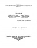 ELABORACION DE UN MODELO DE TRANSPORTE PARA CARROCERIAS EL TORO ROJO