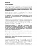 Apalancamiento financiero - Actividad de Reflexión.