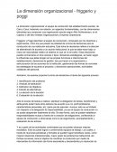 La dimensión organizacional - friggerio y poggi.