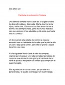 Parábola de educación Cristiana..