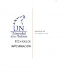 Conceptos de técnicas de investigación.