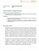 Actividad integradora Modelos y teorías para el cuidado asistencial