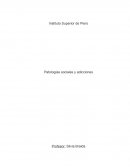 Patologías sociales y adicciones.