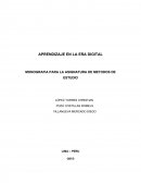 El Aprendizaje en la era digital.