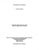 DISPONIBILIDAD DEL PERSONAL TALENTO HUMANO.