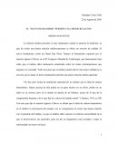 EL “NUEVO HUMANISMO” PERMITE UNA MEJOR RELACIÓN.