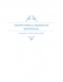 EQUIPO PARA EL MANEJO DE MATERIALES. - PLANEACION Y DISEÑO DE INSTALACIONES.