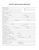 ENTREVISTA PADRES DE FAMILIA DE PREESCOLARES