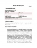HISTORIA CLÍNICA PSICOLÓGICA.