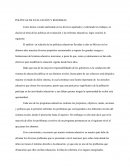 POLÍTICAS DE EVALUACIÓN Y REFORMAS.