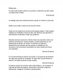 Si usted está enojado usted no es sencillo, si está lleno de dolor usted no puede amar a nadie..
