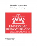 Universidad Iberoamericana Métodos de separación a nivel global