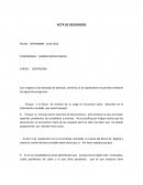 Acta de descargos - Adescubrir Travel & Adventure