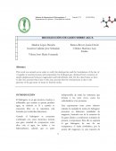 RECOLECCIÓN DE GASES SOBRE AGUA.
