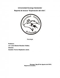 Exploración del niño. Página 1