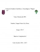 HISTORIA DEL INSTITUTO POLITÉCNICO NACIONAL