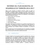 Plan Municipal de Desarrollo de Torreon