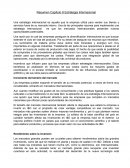 Resumen cap 8 estrategia internacional.