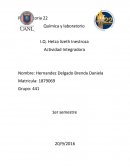 Actividad integradora quimica. Química y laboratorio