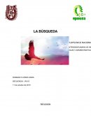 Reflexion del libro "la busqueda".