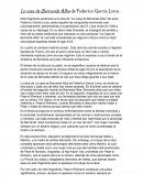 FEDERICO GARCIA LORCA - La Casa de Bernarda Alba