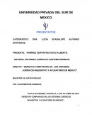 “DERECHO COMPARADO EN LOS SISTEMAS JURÍDICOS INQUISITIVO Y ACUSATORIO EN MÉXICO”