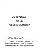 CATECISMO DE LA IGLESIA CATÓLICA