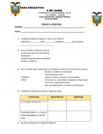 EVALUACIÒN DEL TERCER PARCIAL.. Página 1