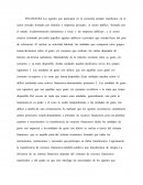 FINANCIERA Los agentes que participan en la economía pueden clasificarse en el sector privado formado por familias y empresas privadas