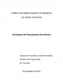 Corrientes del Pensamiento Económico.