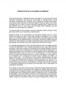 PERSPECTIVAS DE LA ECONOMÍA COLOMBIANA