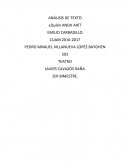 ANÁLISIS DE TEXTO ¿Quién ANDA AHÍ? EMILIO CARBADILLO