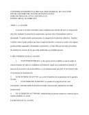 Procesal civil. LA ACCIÓN