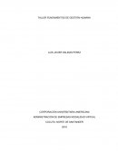 TALLER DE GESTION HUMANA