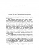 MODULO SANTIAGO DE LOS CABALLEROS. LA PROTECCIÓN DE LOS DERECHOS EN LA CONSTITUCIÓN.