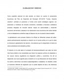 GLOBALIZACION Y DERECHO.