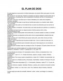 El Plan de DIOS