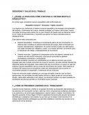 Seguridad y salud en el trabajo ¿Desde la fisiología cómo funciona el sistema musculo esquelético?