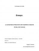 La verdad Sobre El Nacimiento Del Capitalismo industrial.