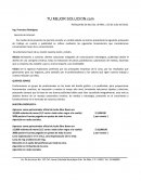 Propuesta de tu mejor solucion.