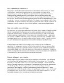 Resumen por parte de la evolcuion de las especies.